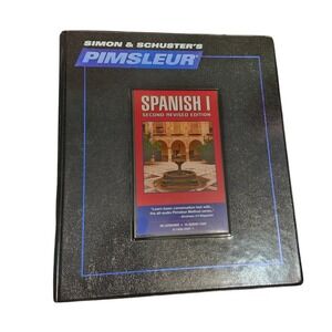 Simon Schuster Pimsleur Spanish I Second Revised Edition‎ Audio CD Course